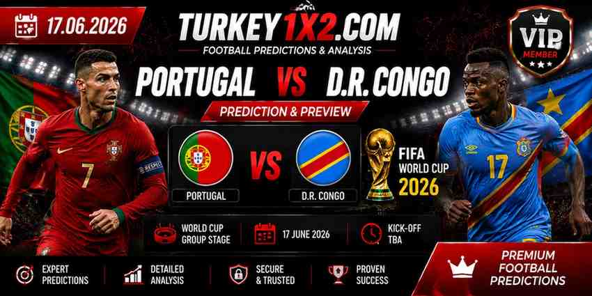 Portugal vs D.R. Congo World Cup Prediction