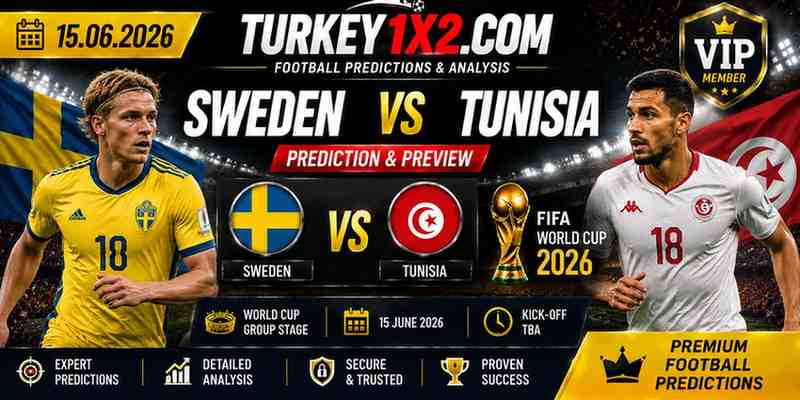 Sweden vs Tunisia World Cup Prediction
